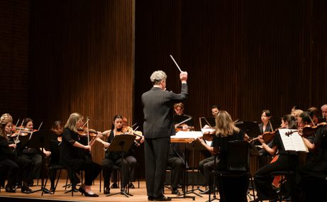 Knussen Chamber Orchestra with conductor Ryan Wigglesworth.