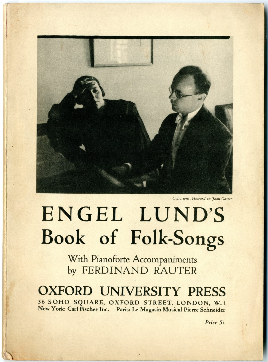 Cover of Pears’s copy of Lund’s book.