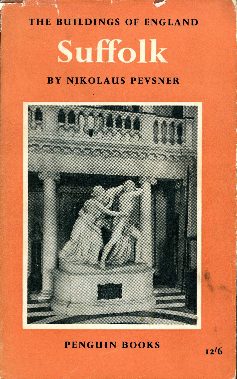 A book cover of The Buildings of England: Suffolk