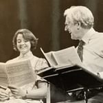 Mary Anderson and Peter Pears on stage