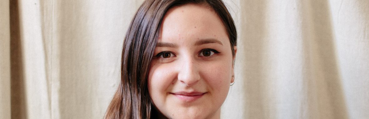 Jessica McInnes, AYM student, April 2022