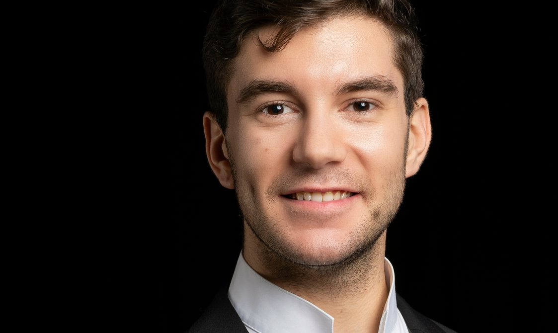 Logan Lopez Gonzalez portrait in suit