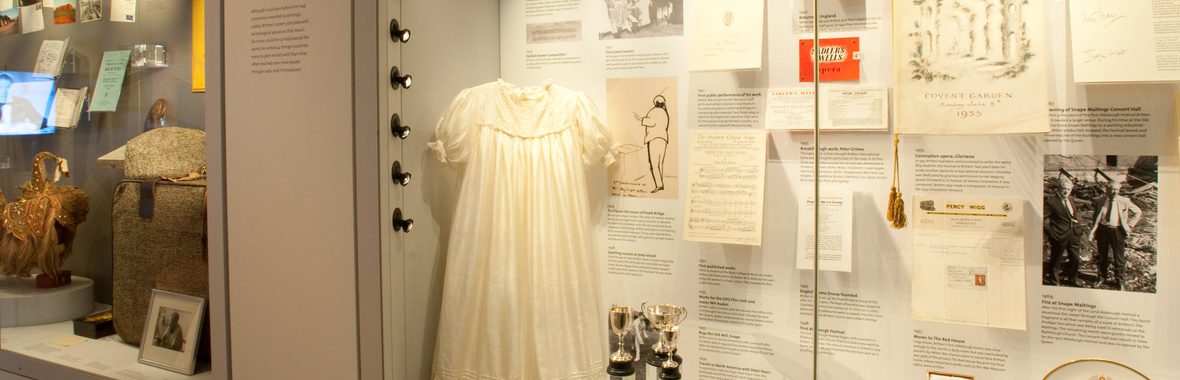 An art exhibition at Snape Maltings