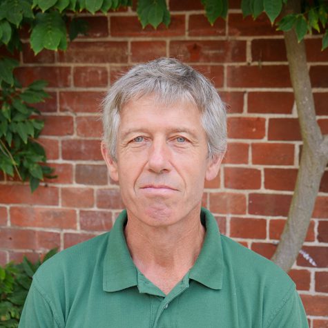 David Gibbons looking at the camera